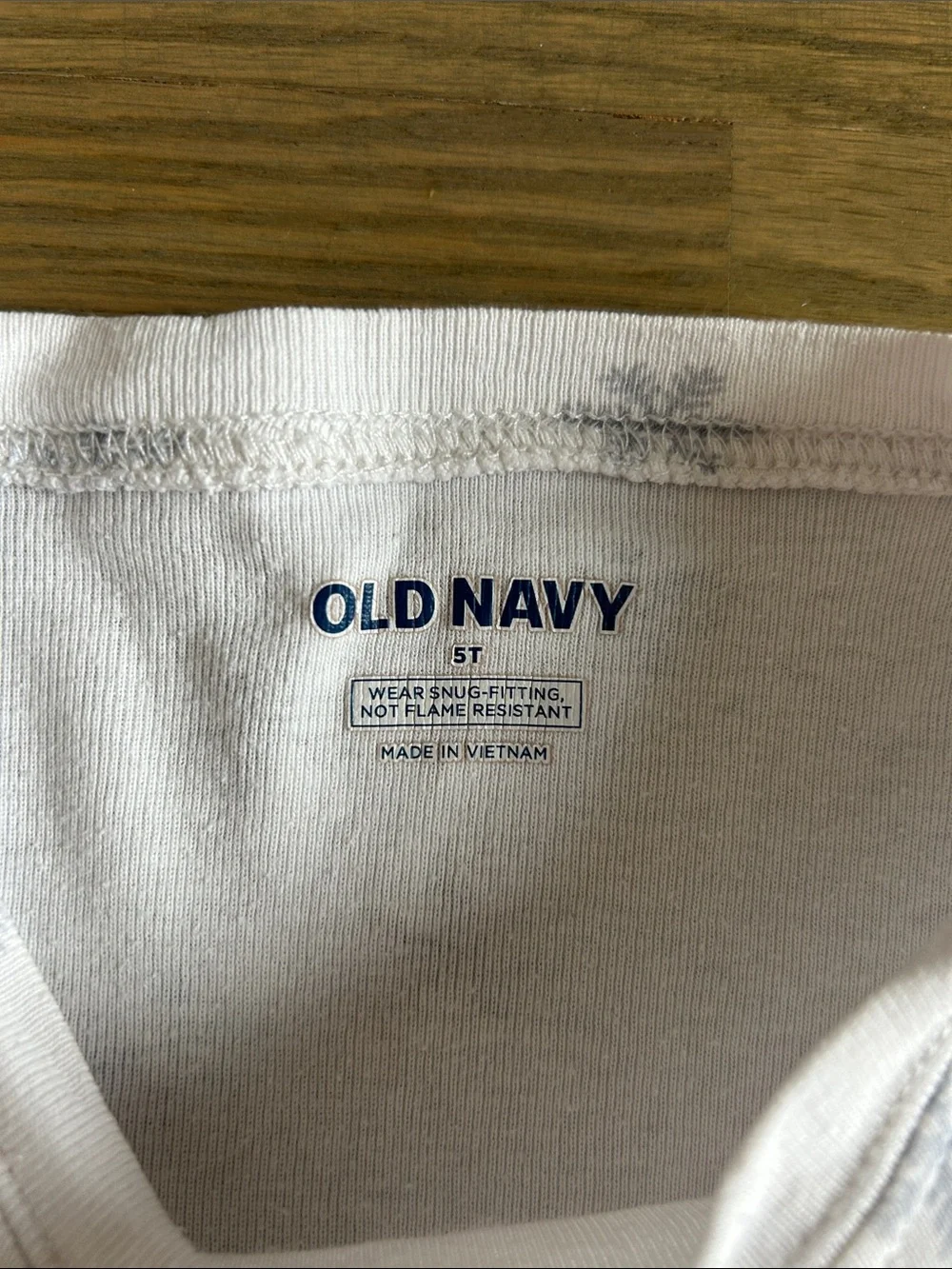 Old Navy Kids Set: White Snowflake & Blue Polar Bear Pajamas